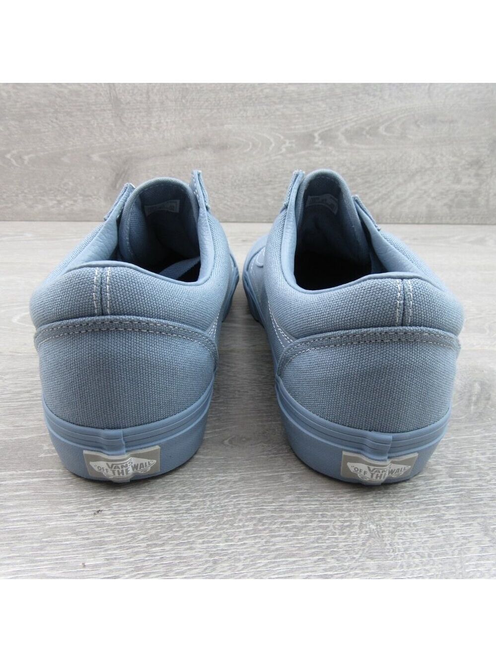 Vans Old Skool Mono Dusty Blue Mens Size 9 Sneakers NEW - Picture 8 of 13
